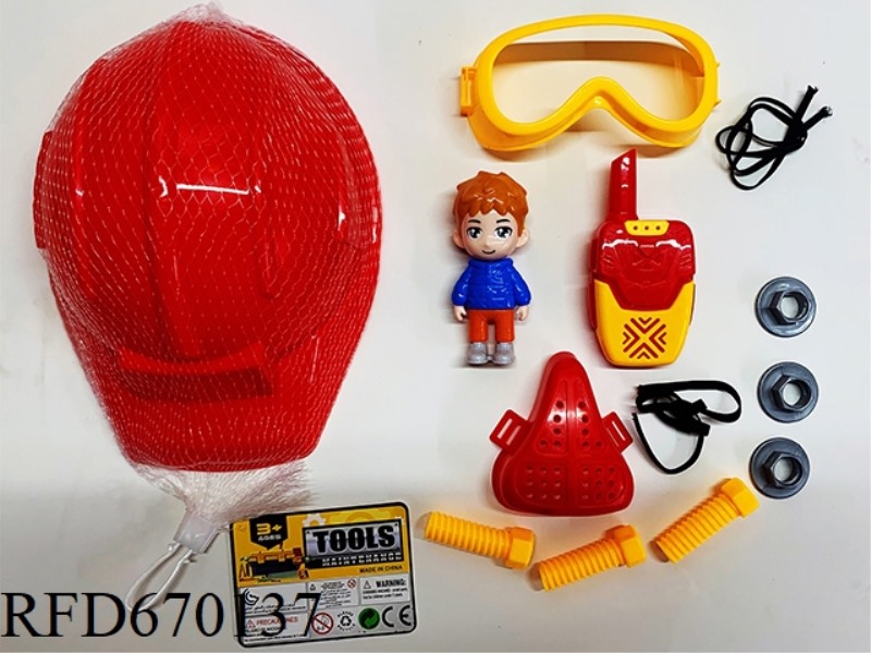 ENGINEERING HAT AND TOOL SET (13-PIECE SET)