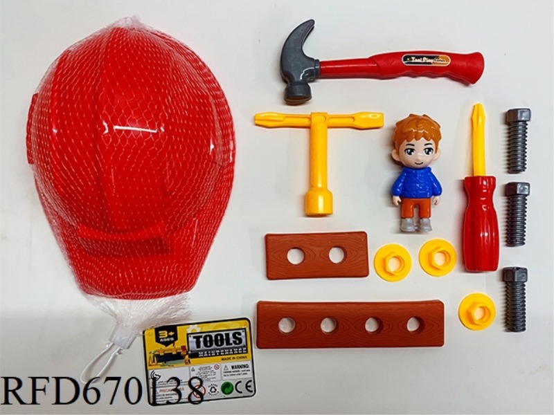 ENGINEERING HAT AND TOOL SET (13-PIECE SET)