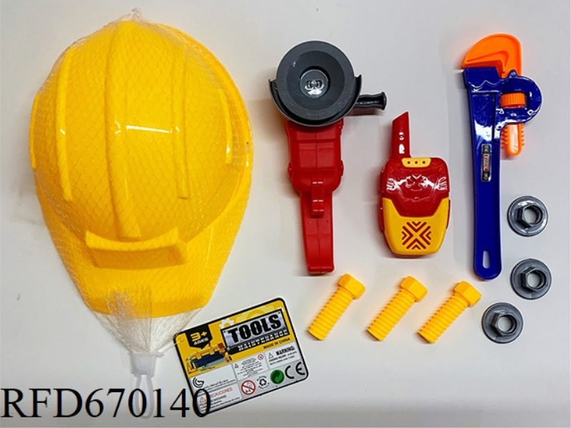 ENGINEERING HAT AND TOOL SET (10-PIECE SET)