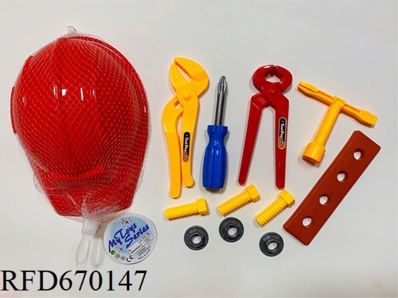 ENGINEERING HAT AND TOOL SET (12-PIECE SET)