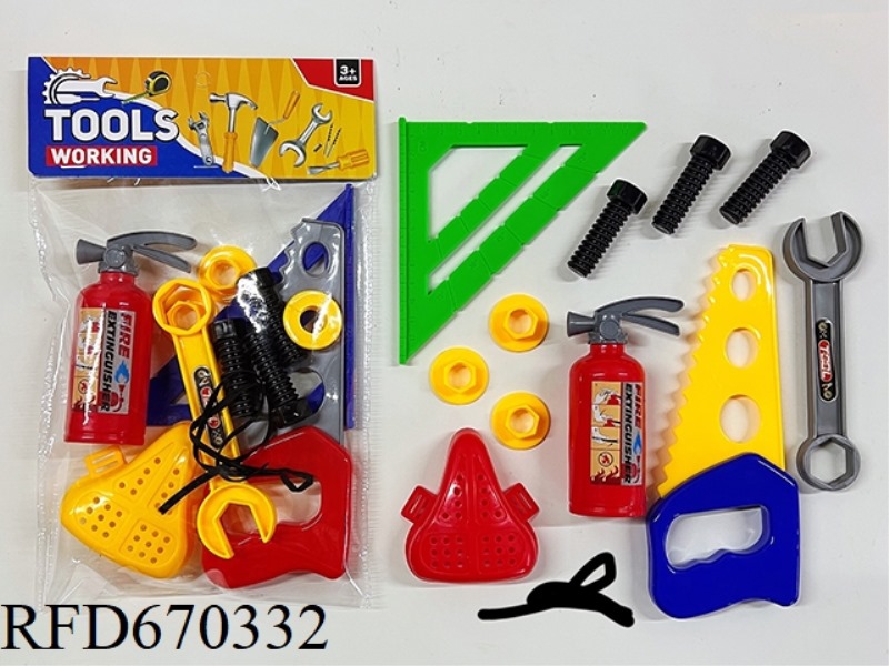 TOOL SET (10 PIECES +1 ROPE)