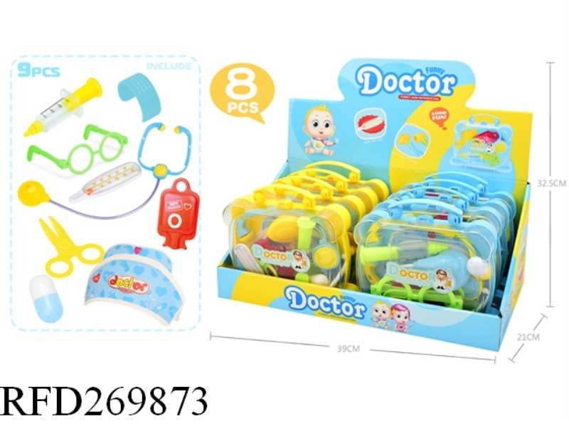 DOCTOR SET 8PCS(YELLOW,BLUE)