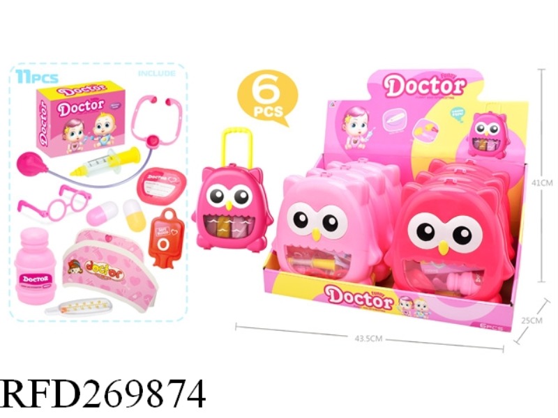 DOCTOR SET 6PCS(PINK,PURPLE)