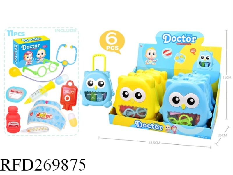 DOCTOR SET 6PCS(YELLOW,BLUE)