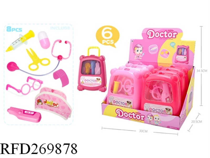 DOCTOR SET 6PCS(PINK,PURPLE)