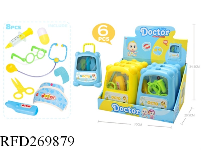 DOCTOR SET 6PCS (YELLOW,BLUE)