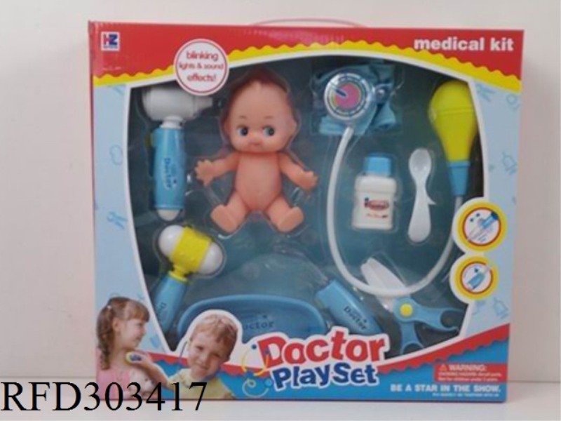 DOCTOR SET WITH DOLL