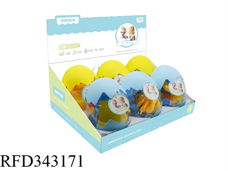 DOCTOR SET EGG 6PCS