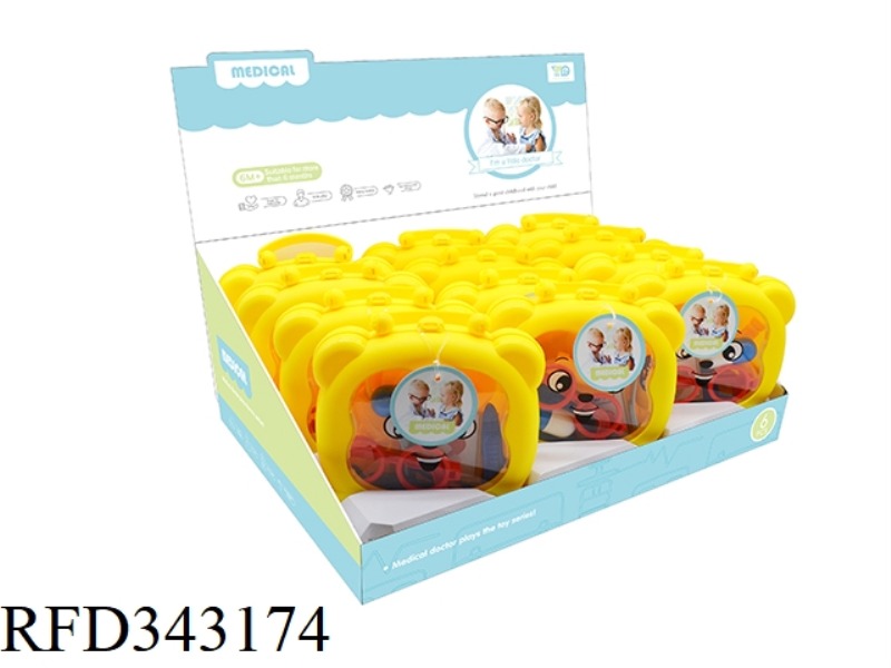 DOCTOR SET BEAR 12PCS