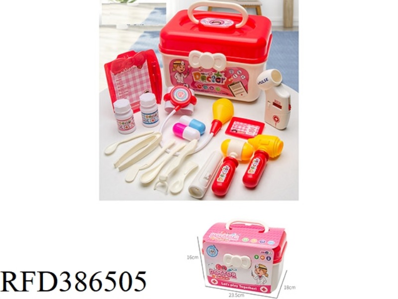 18-PIECE MEDICAL KIT WITH LIGHT