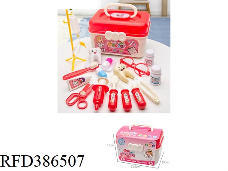 18-PIECE DENTIST TOY SET
