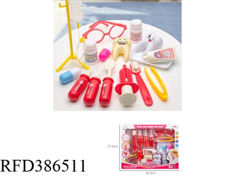 16-PIECE DENTIST TOY SET