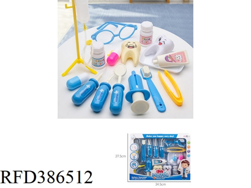 16-PIECE DENTIST TOY SET