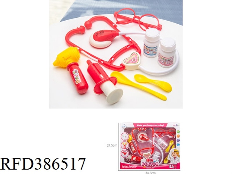 DOCTOR TOOL WITH LIGHT IC8 PIECE SET