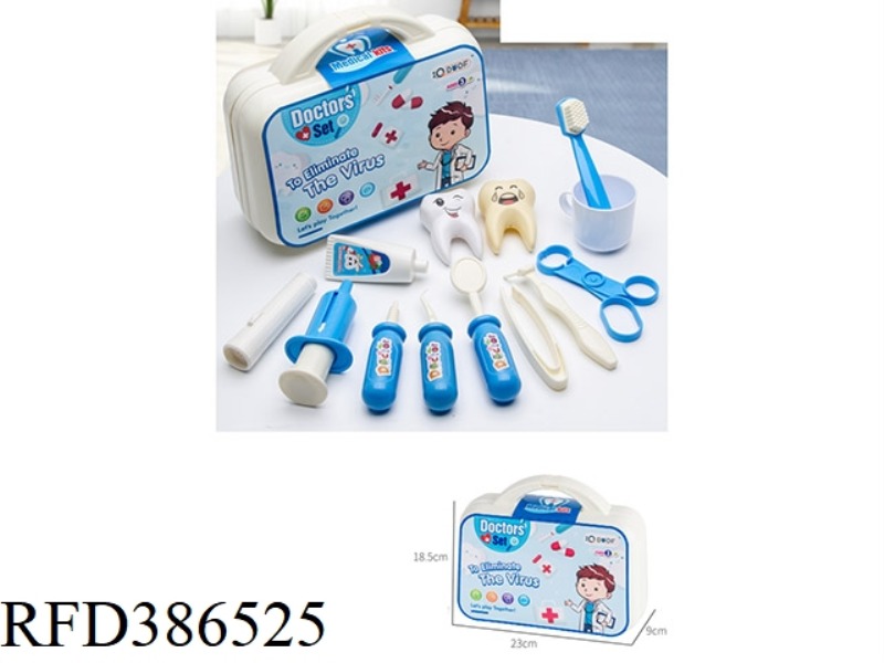 14-PIECE DENTIST TOY SET