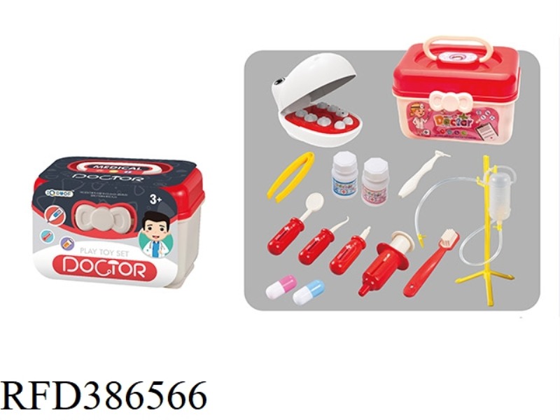 DINOSAUR DENTIST TOY 14-PIECE SET