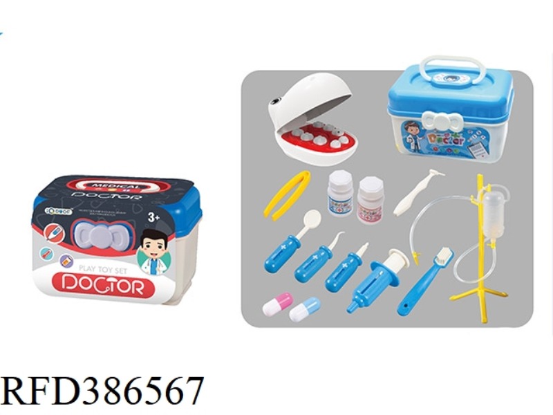 DINOSAUR DENTIST TOY 14-PIECE SET