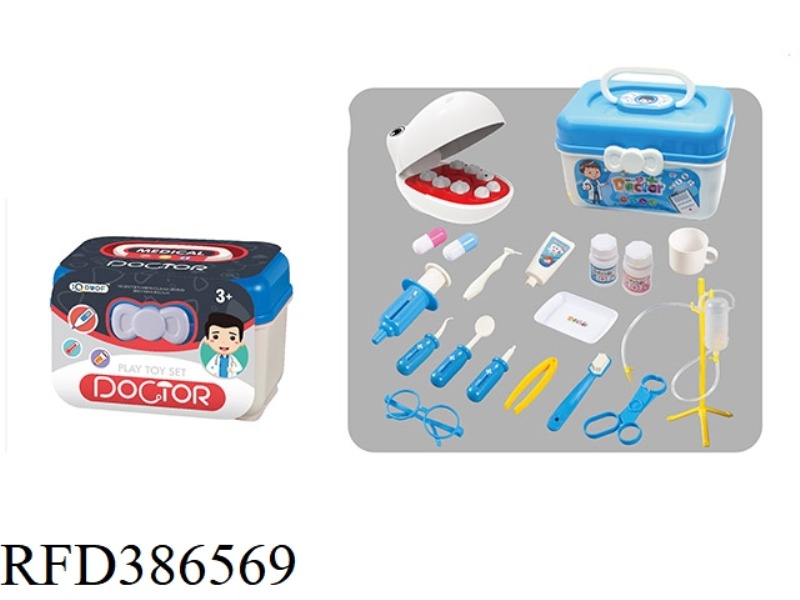DINOSAUR DENTIST TOY 19-PIECE SET