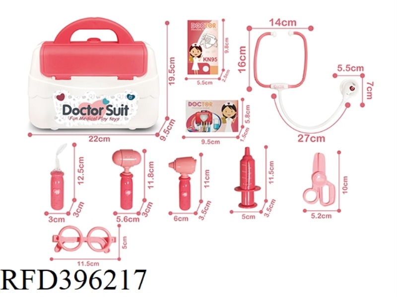 SOUND AND LIGHT MEDICAL TOOLS 9PCS