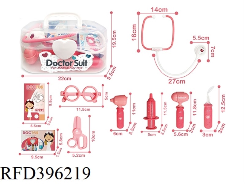 SOUND AND LIGHT MEDICAL TOOLS 9PCS