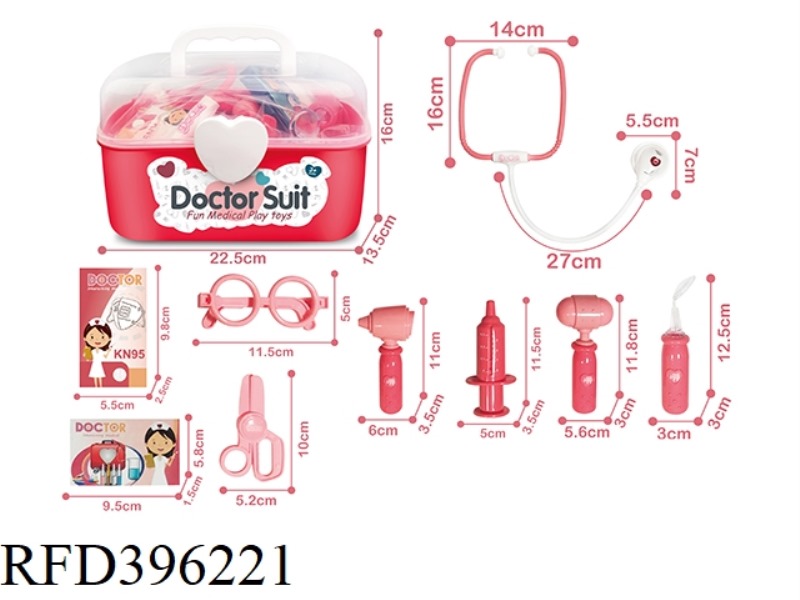 SOUND AND LIGHT MEDICAL TOOLS 9PCS