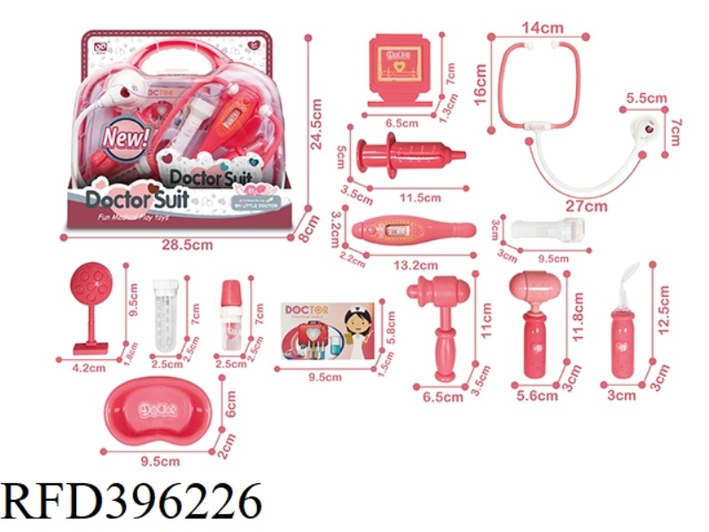 SOUND AND LIGHT MEDICAL TOOLS 13PCS