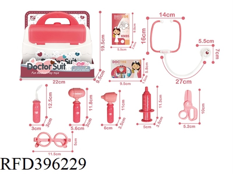 SOUND AND LIGHT MEDICAL TOOLS 9PCS