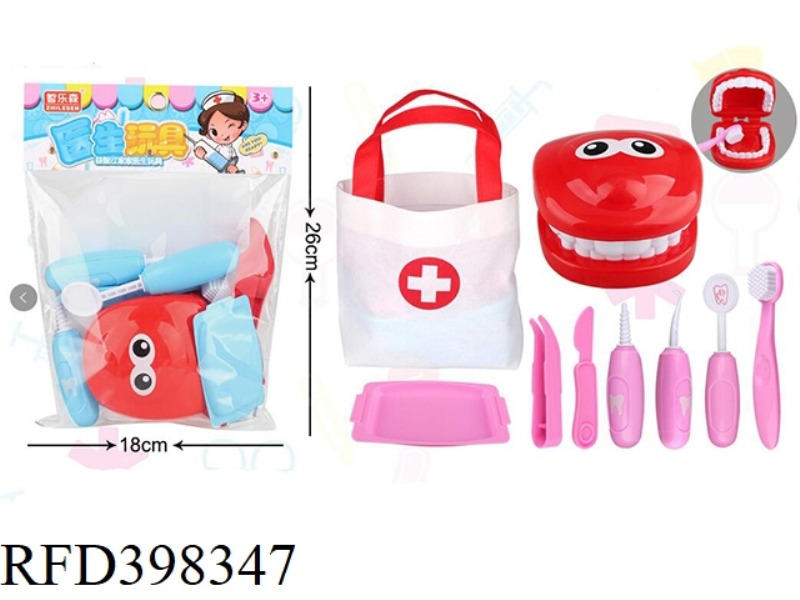 9-PIECE NURSE BAG DENTIST SET