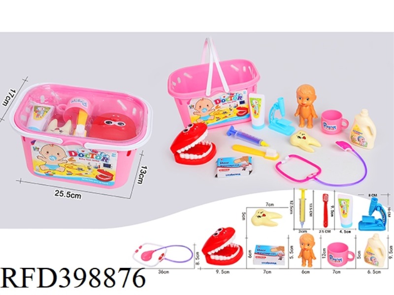 MEDICAL TOOLS + TEETH SET