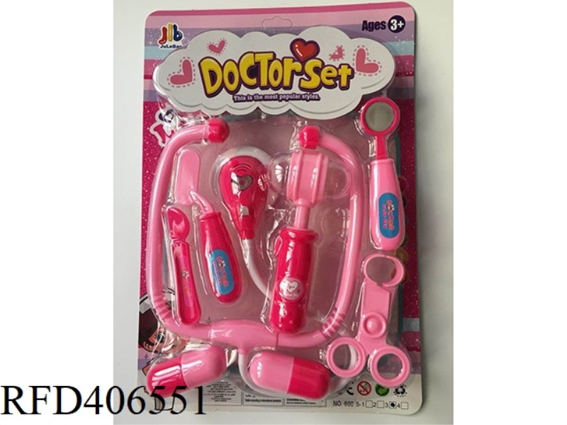 MEDICAL TOOLS WITH SOUND AND LIGHT 9PCS