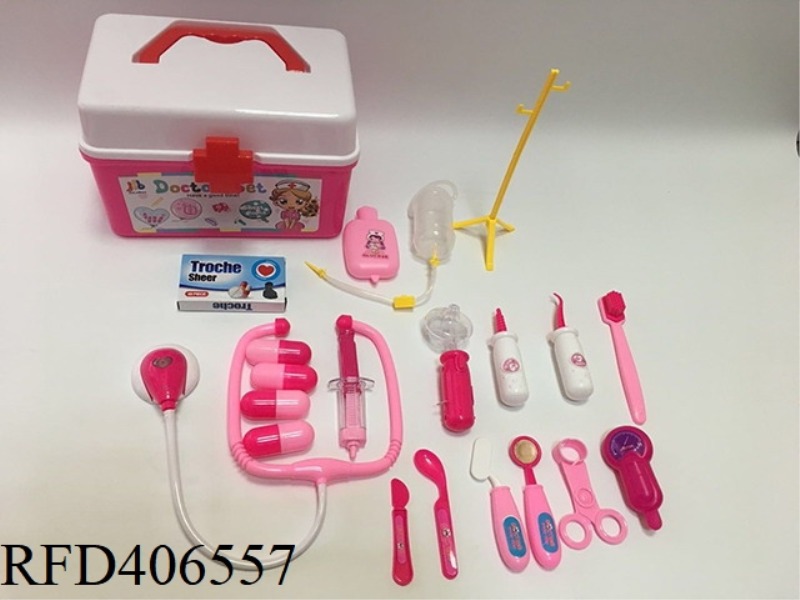 MEDICAL KIT WITH SOUND AND LIGHT MEDICAL BOX 22PCS