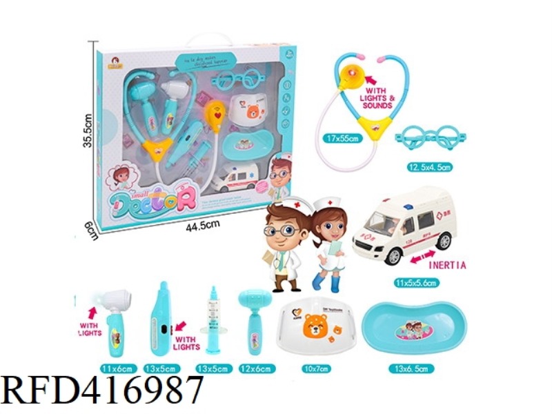 CHILDREN'S DENTIST SET 9PCS