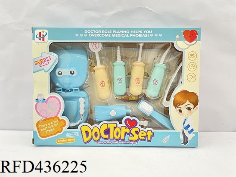 COLORFUL DAZZLING LIGHTS SIMULATION TOOTH SET