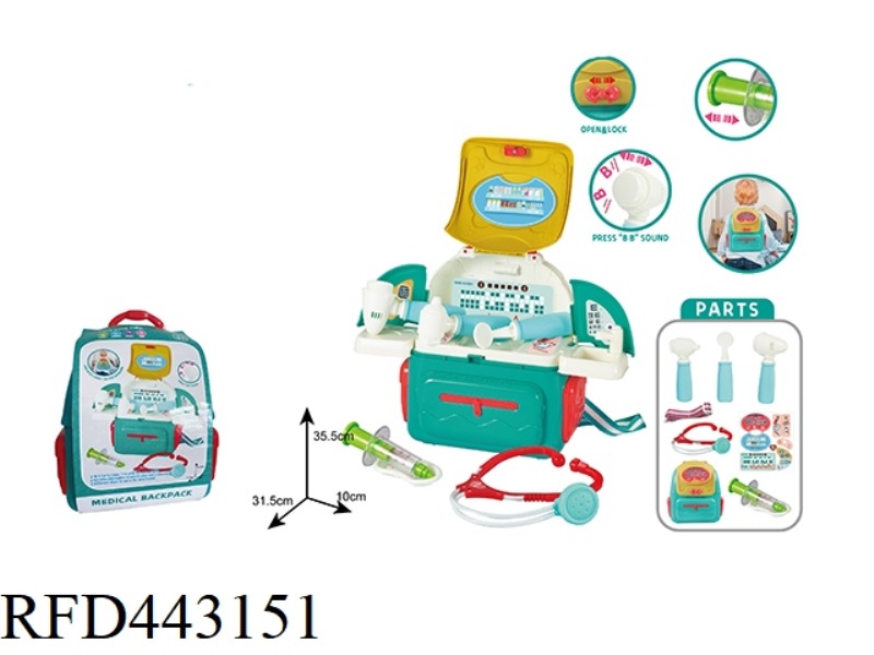 DOCTOR SET WITH A  BACKPACK