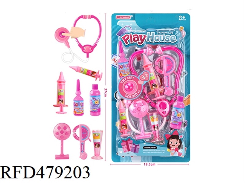 FEMALE DOCTOR MEDICAL EQUIPMENT SET