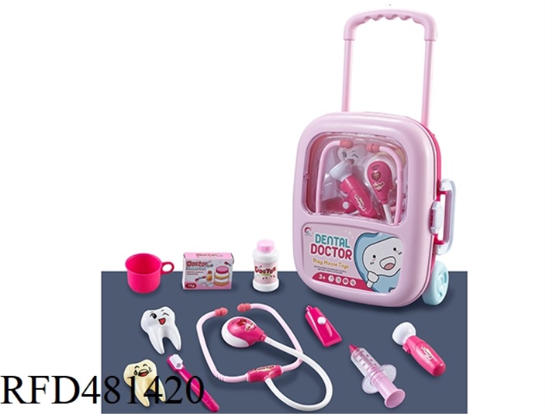 DENTAL KIT WITH IC TROLLEY CASE