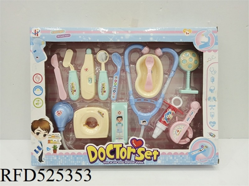 BOY'S DOCTOR SET LIGHT PROJECTION