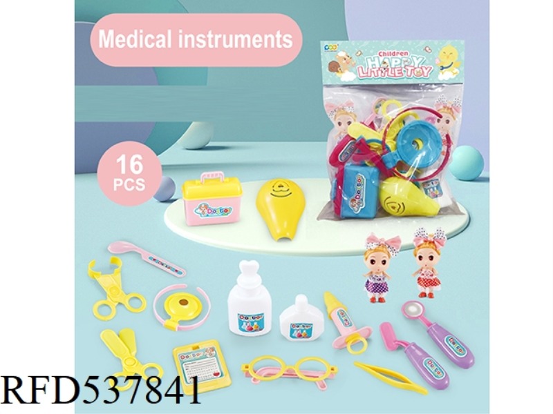 MEDICAL KIT WITH A 3-INCH BARBIE