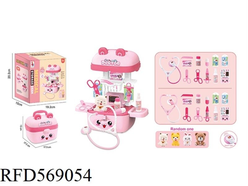 PLAY HOUSE CARTOON MEDICINE SUITCASE