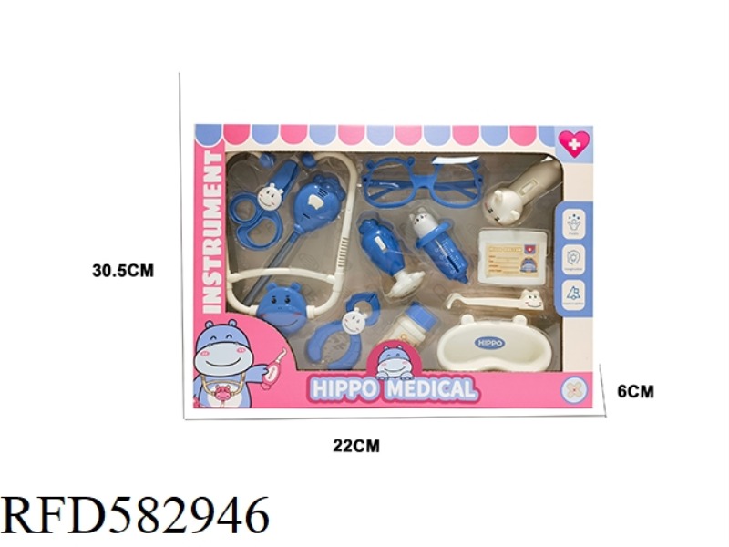 PLAY HOUSE TOY, MEDICAL AND DENTAL SET