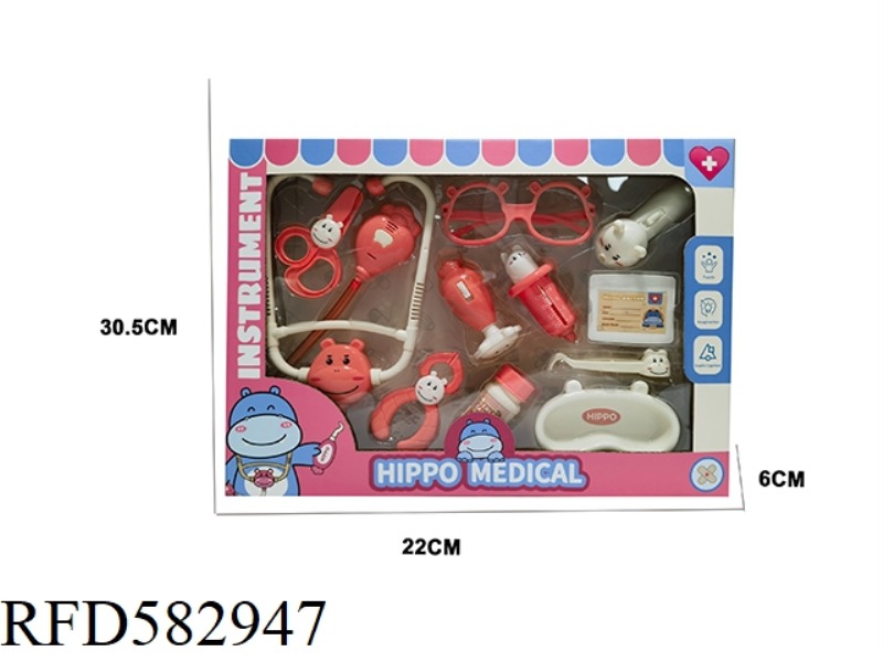 PLAY HOUSE TOY, MEDICAL AND DENTAL SET