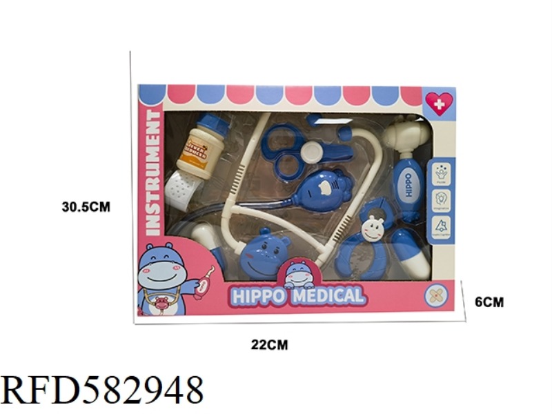 PLAY HOUSE TOY, MEDICAL AND DENTAL SET