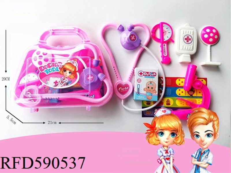 EDUCATIONAL EARLY EDUCATION GIRLS PLAY FAMILY DOCTOR TOYS (CROSS-BORDER AMAZON)