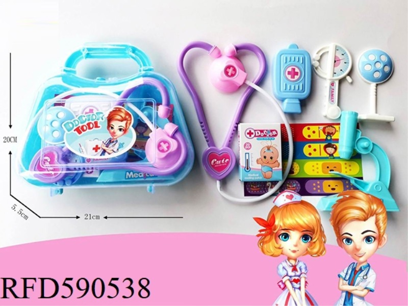 EDUCATIONAL EARLY EDUCATION BOY PLAY FAMILY DOCTOR TOYS (CROSS-BORDER AMAZON)