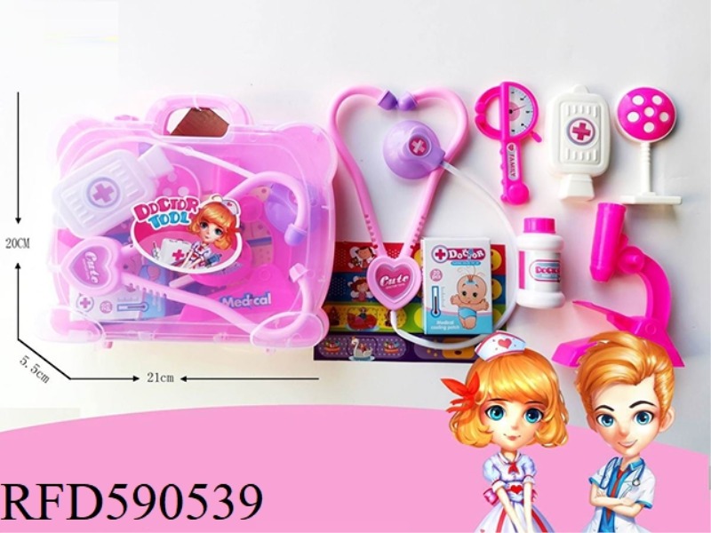 EDUCATIONAL EARLY EDUCATION GIRLS PLAY FAMILY DOCTOR TOYS (CROSS-BORDER AMAZON)