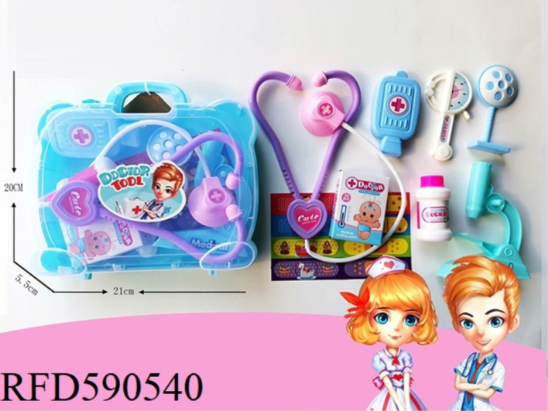 EDUCATIONAL EARLY EDUCATION BOY PLAY FAMILY DOCTOR TOYS (CROSS-BORDER AMAZON)