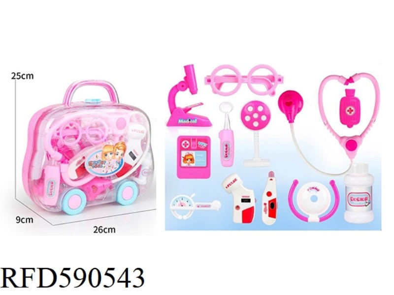PUZZLE EARLY TEACH BOYS AND GIRLS TO PLAY FAMILY MEDICAL EQUIPMENT