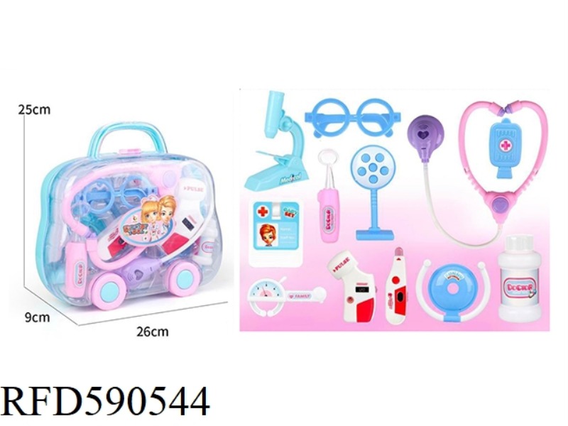 PUZZLE EARLY TEACH BOYS AND GIRLS TO PLAY FAMILY MEDICAL EQUIPMENT