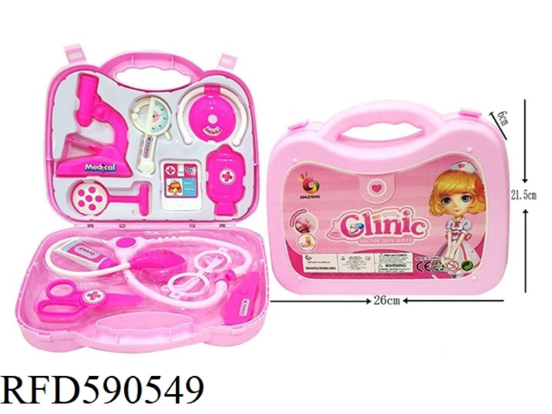 EDUCATIONAL EARLY EDUCATION GIRLS PLAY FAMILY DOCTOR TOYS (CROSS-BORDER AMAZON)