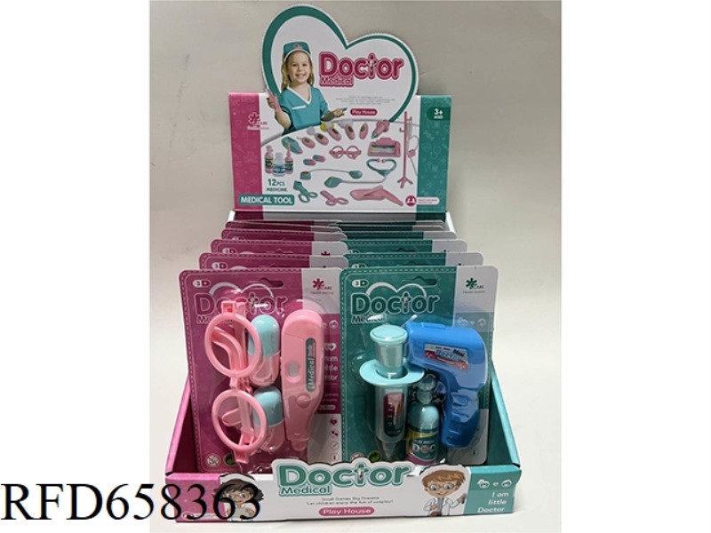 FAMILY DOCTOR TOY 12PCS